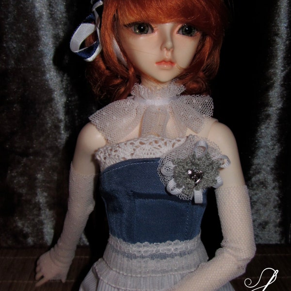 Flow Blue bloomers and corset set for SD