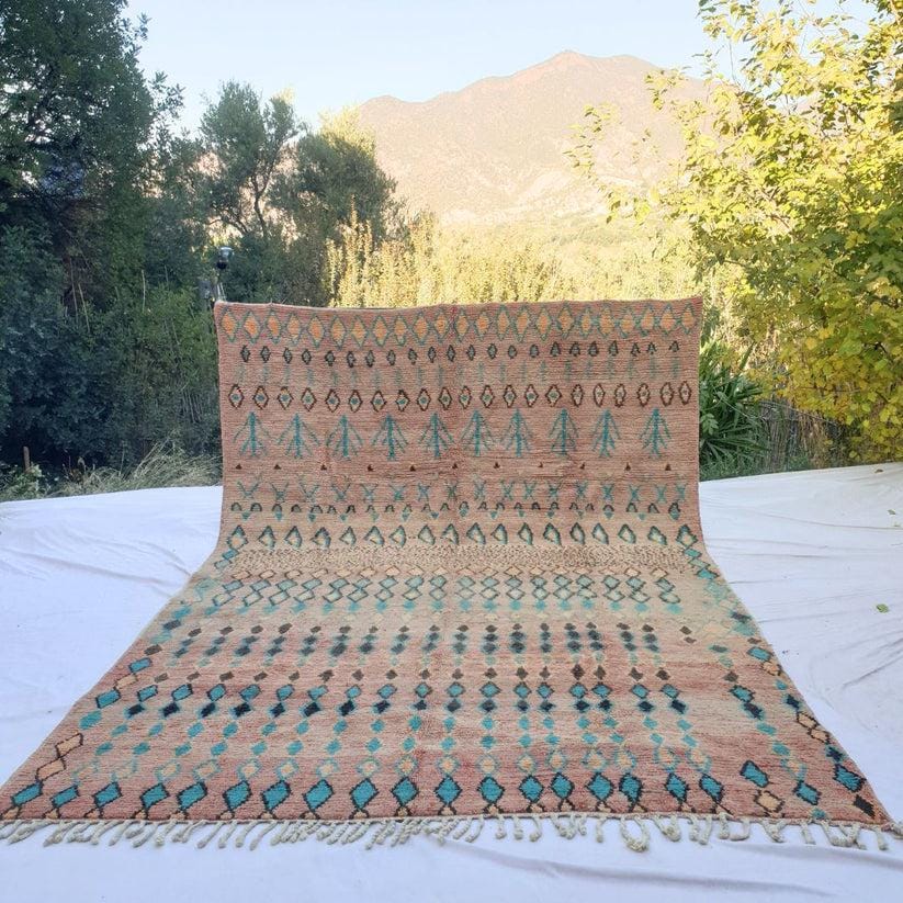 ベルベル Peach Orange Rug - Etsy
