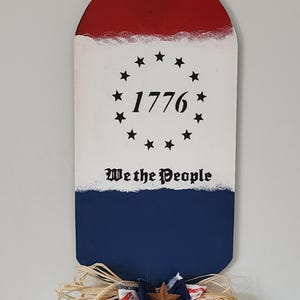 Rocket Pop 4th of July Door Hanger