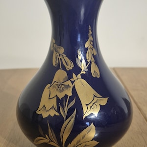 Royal Porzellan Bavaria Kpm Echt Cobalt Vase - Etsy