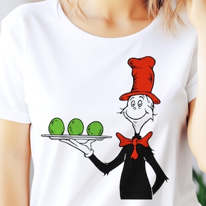 Green Eggs and Ham PNG SVG: Dr. Seuss, Read Across America Day (Digital Download)