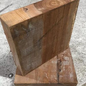 8” x 8” x 2” Birch Turning Bowl Blanks Platter Blanks Sealed with Wax Qty 2