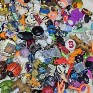 Mystery Trinkets - Crow Core Random Scoop Bags - Miniatures, Crafts, Treasures, Assorted