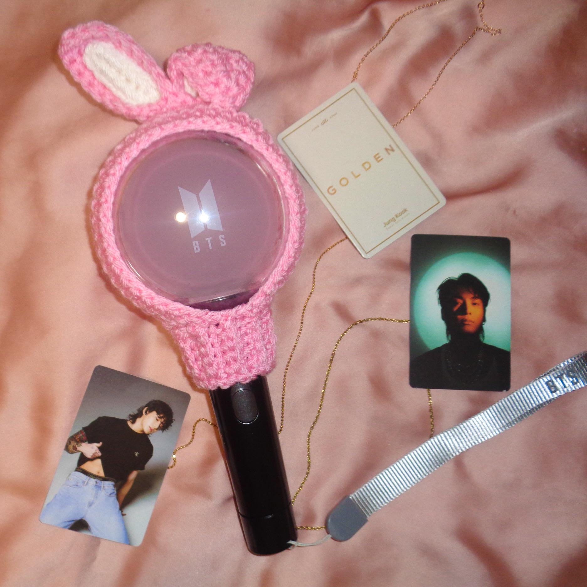 BTS Jungkook Army Bomb Cover | Line Friends Cooky Crochet