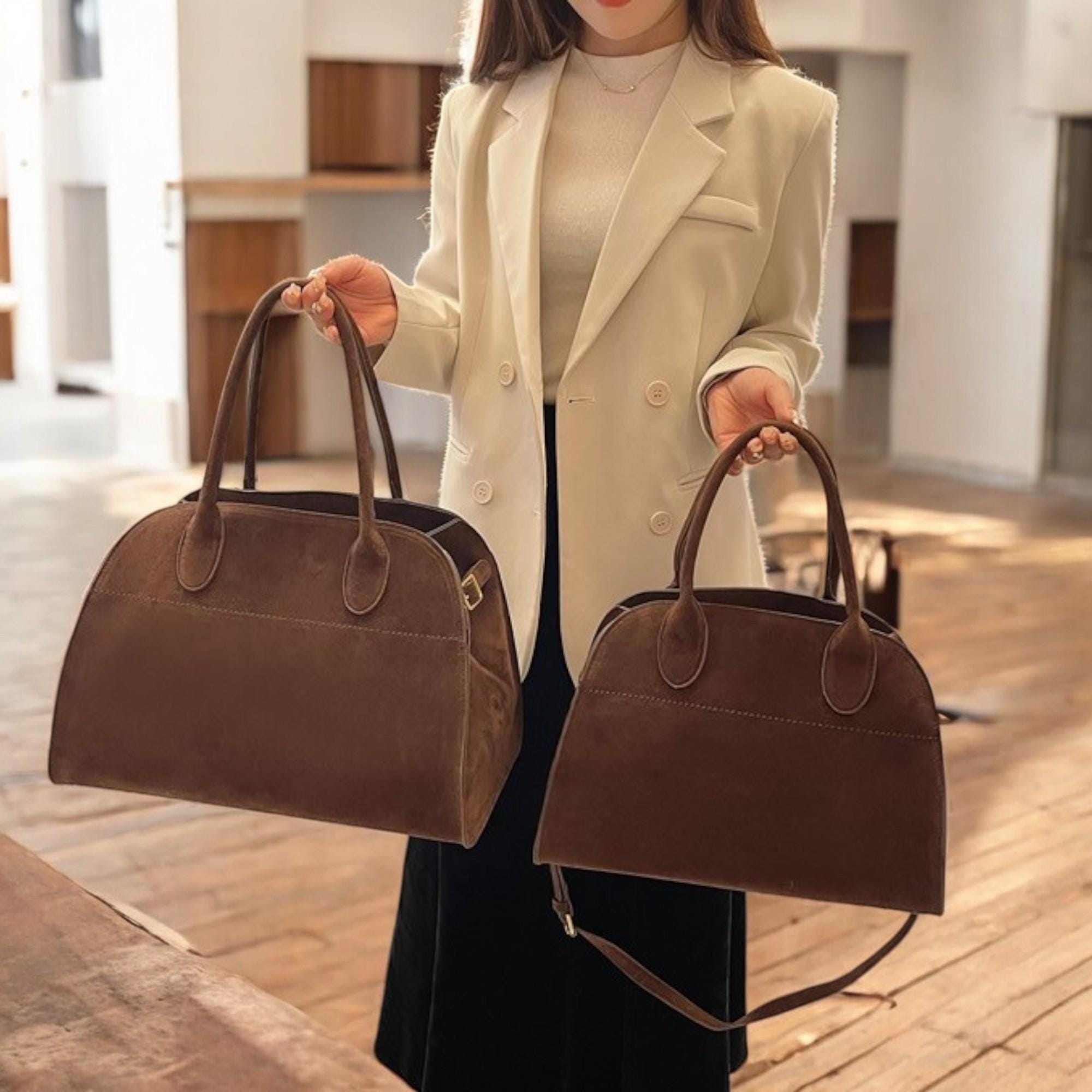 【2plan】Eve Suede Shoulder Bag SUEDE SHOULDER BAG – Brandy Order Israel