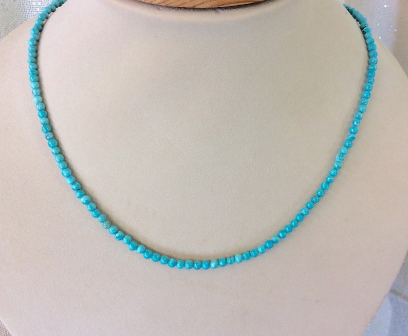 Turquoise Beaded Strand image 2