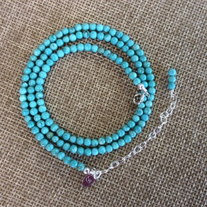 Turquoise Beaded Strand image 1