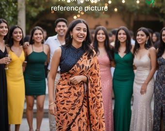 Uppada silk saree with mandarin-collar vest blouse