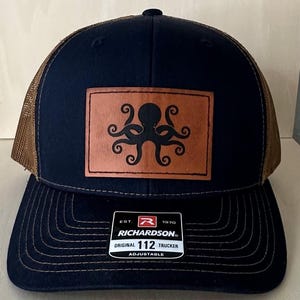 Octopus Trucker Hat, Octopus Gift, Octopus