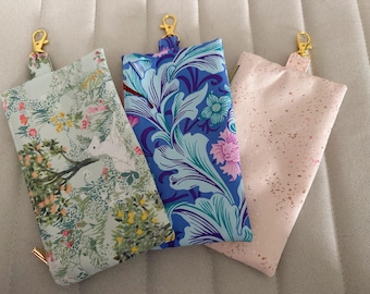 MICRO Mini EDC Pouch / Tiny Pouch / Keychain Hook Loop Daily Pouch