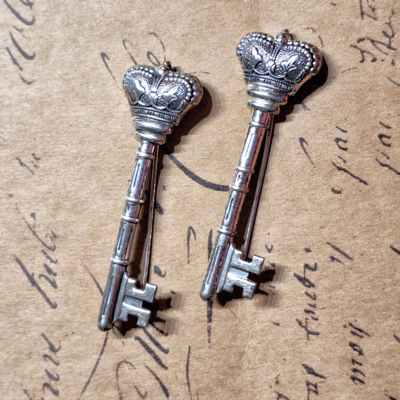 Broche Vintage Lettre "P" En Argent Sterling 925 - Marque Ortak, Fabriqué Au Royaume-Uni - Occasion Oxydée