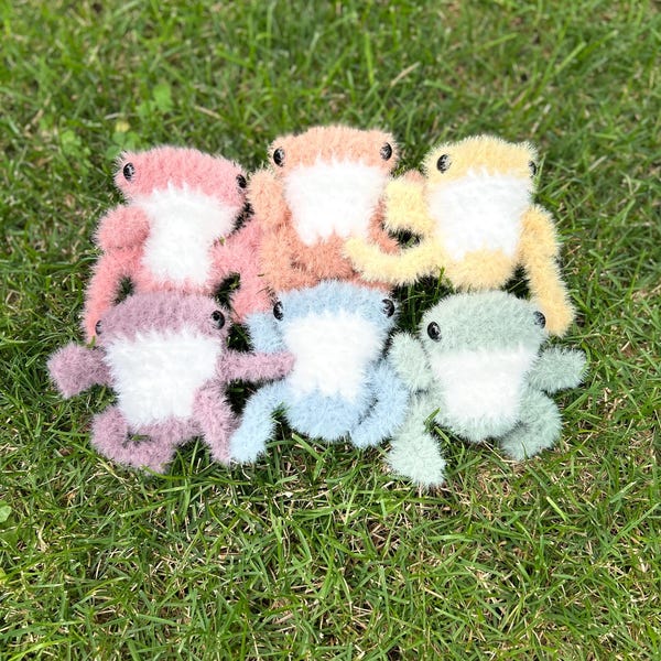 Fuzzy Frogs - Made to Order
