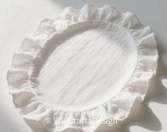 Tencel Leinen Tischset | Rustikales Esszimmer Tischset Set | Ovale Tischwäsche Tischset | Wiederverwendbare Servietten Nachhaltig | Tischsets im Set