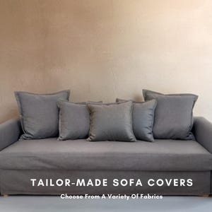 Holmsund 3 Seat Sofa-Bed | Holmsund Cover | Velvet Slipcover | Holmsund Replacement Cover | Holmsund Sleeper | Furniture Protector