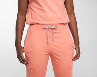 TAKT Cordiality Orange Jogger Pants