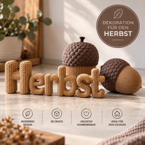 Herbstliches tablett