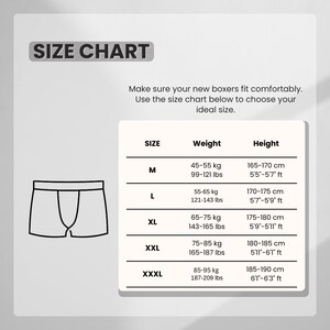 Men’s Boxer Briefs 4-Pack - Premium Soft Cotton Underwear - Breathable Anti-Chafe Trunks - Gift for Him - Minimalist Comfort Boxers Set image 2