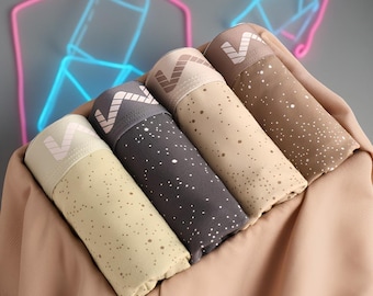 Boxer da uomo, confezione da 4 - Intimo in morbido cotone di alta qualità - Slip traspiranti anti-sfregamento - Regalo per lui - Set di boxer minimalisti e confortevoli