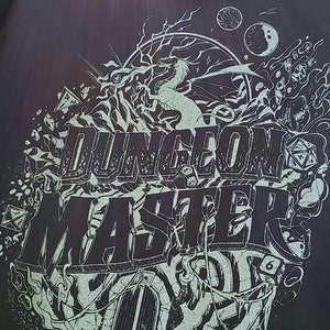Dungeon Master Shirt | Dungeons and Dragons Shirt | Roleplaying Games DM Graphic Tee