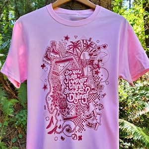 Girlypop rosa Shirt | Habt ihr je ans sterben gedacht?
