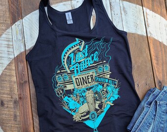 Sparrow Hill Road Tank Top | Last Dance Diner Tank Top | Inspired by Seanan McGuire's Sparrow Hill Road