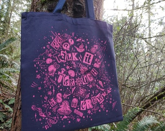 Talk It Through As A Crew Pirate Tote Bag