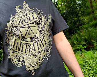 Roll for Initiative Shirt | Dungeons and Dragons Shirt | Men's and Women's DnD Shirt