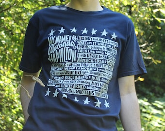 Hamilton Shirt | Alexander Hamilton Quote T-Shirt | Broadway Musical Theater Lyrics Shirt