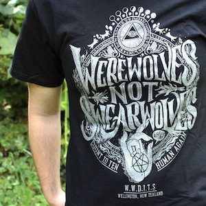 Werewolves Not Swear-Wolves T Shirt Werewolves Not Swear-Wolves T Shirt
