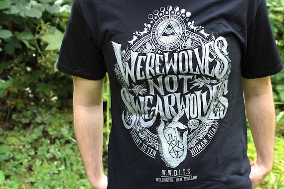 Werewolves Not Swear-Wolves T Shirt Werewolves Not Swear-Wolves T Shirt