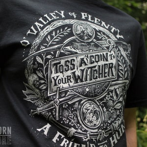 Toss a Coin to your Witcher Shirt | Geralt T-shirt