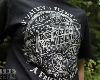 Toss a Coin to your Witcher Shirt | Geralt T-shirt