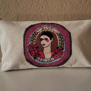 Bolsa grande para cosméticos Frida Clutch