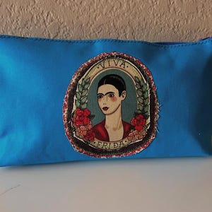Bolsa grande para cosméticos Frida Clutch