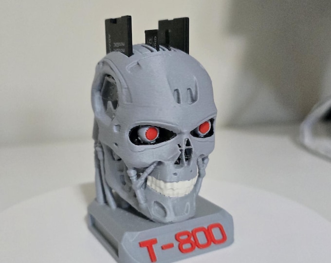 Terminator T-800 SD Card Holder