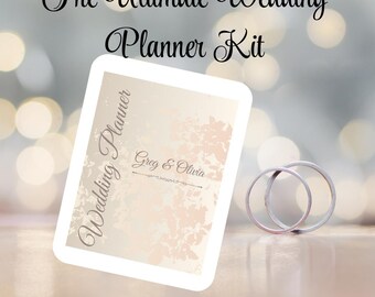 Kit de planificación de bodas: plantillas personalizables y editables para presupuestos, listas de invitados y listas de verificación. Descarga instantánea.