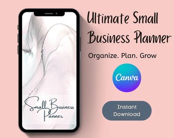 Planificador para pequeñas empresas: presupuesto, marketing y seguimiento de productos (PDF)