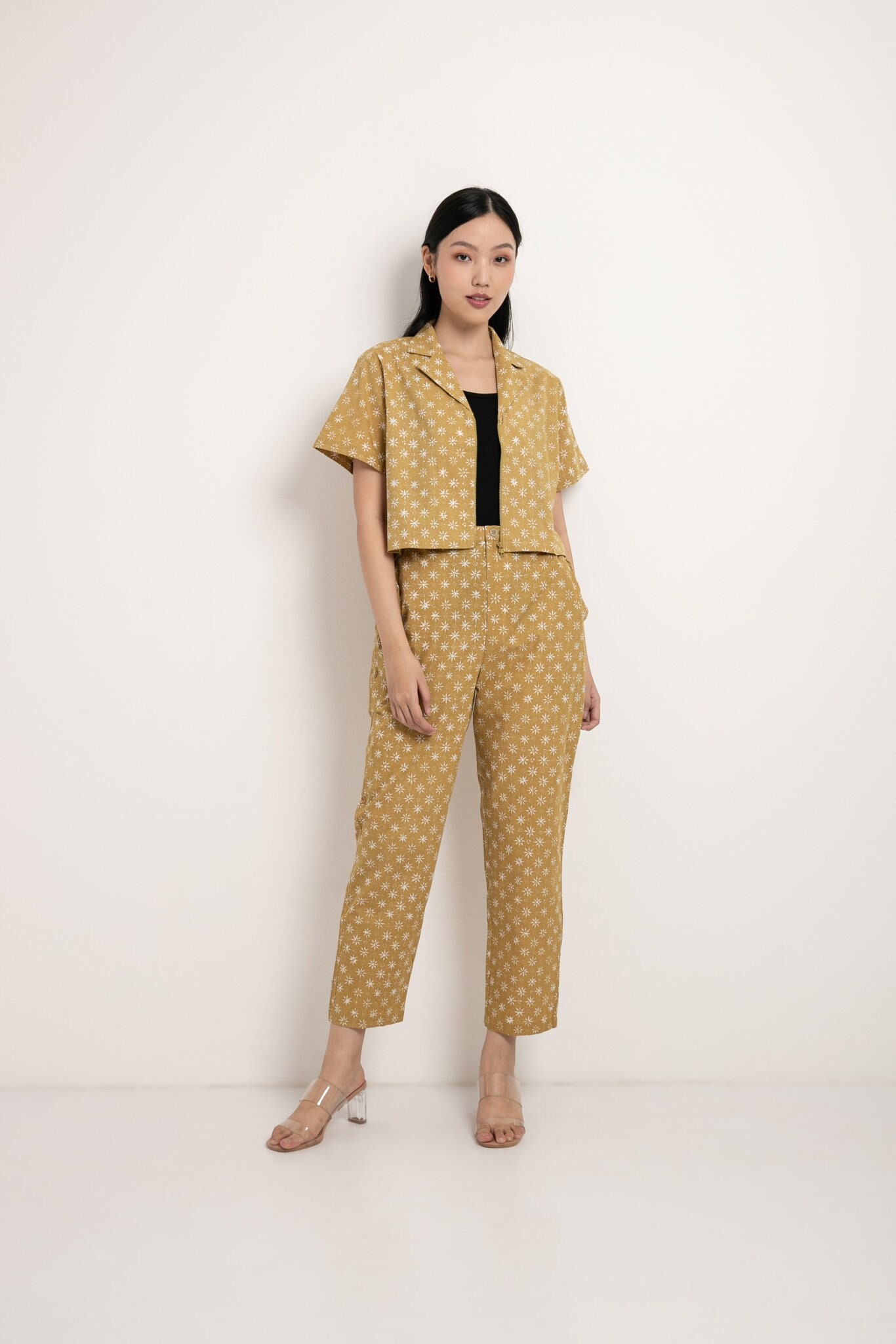 Lounge Pants | Truntum | Myrobalan Terracotta | Artisanal gift from Indonesia | Hand-crafted with natural dyes | Pajama