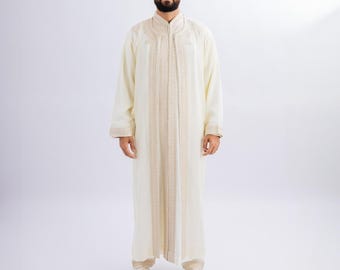 Moroccan Jabador Men 3 Piece Set – Kaftan Outfit – Wedding & Nikkah Outfit – Eid Clothing – BeldiFez