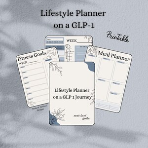 GLP-1 Daily Lifestyle Planner