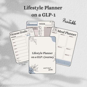 GLP-1 Daily Lifestyle Planner