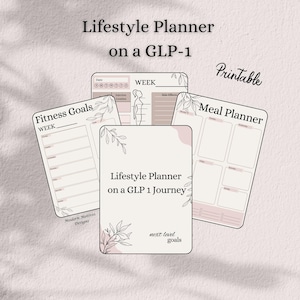 GLP-1 Daily Lifestyle Planner