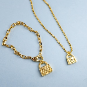 Benutzerdefinierte Initiale Luxus Taschenanhänger Halskette Sterling Silber Gold Personalisierte Name Handtasche Anhänger DIY Armband Geschenk für Frau Brautjungfer Mutter