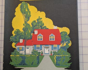 Happiwork Happy Bungalow Paper House Model  1924