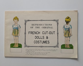 French Cut-Out Dolls & Costumes, Shackman Paper Dolls