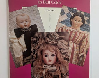 Helen Nolan Antique Doll Photo Postcards in Full Color