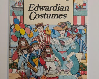 National Trust Acorns Edwardian Costumes Paper Dolls 1985