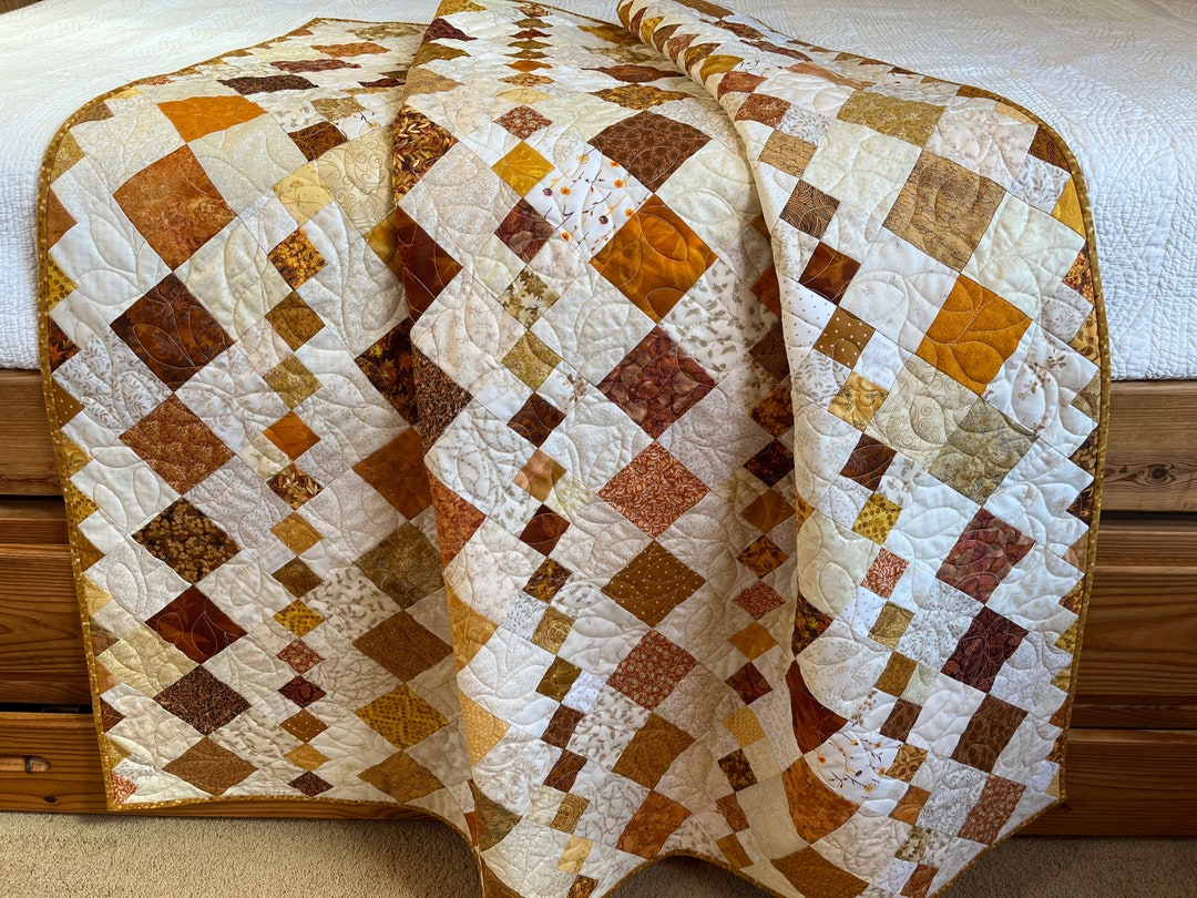 Quilts Homemade Patchwork Scrap Quilt Handmade Gift - Etsy