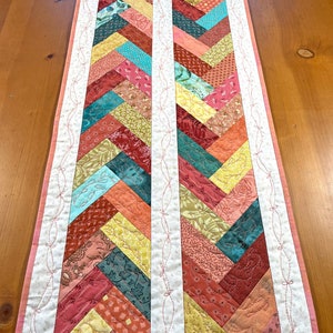 Table Runner Quilted Handmade Gifts Home Decor Table Linen image 6