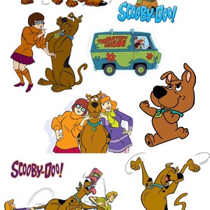 Scooby-Doo SVG Bundle | Cartoon Dog SVG, Mystery Machine SVG for Cricut | Retro Clipart | Shaggy Scooby Digital Download